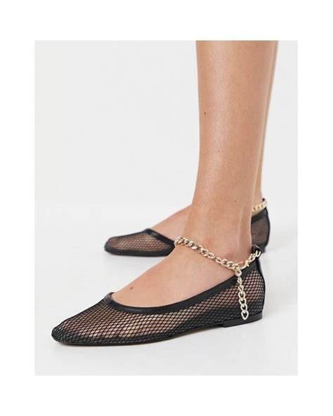 net ballet flats